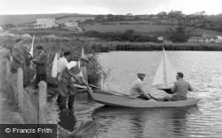 Swanpool, The Lake 1955, Falmouth