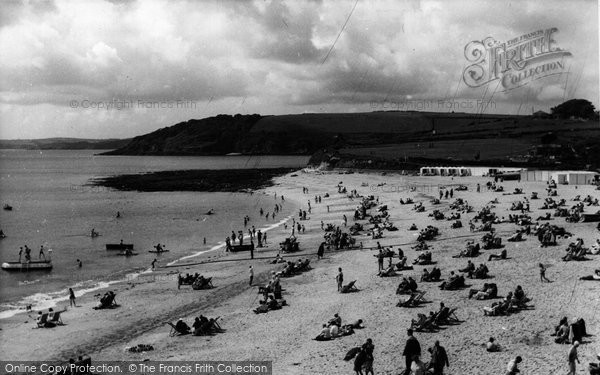 Photo of Falmouth, The Beach c.1950
