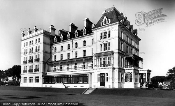 Photo of Falmouth, The Falmouth Hotel c.1955