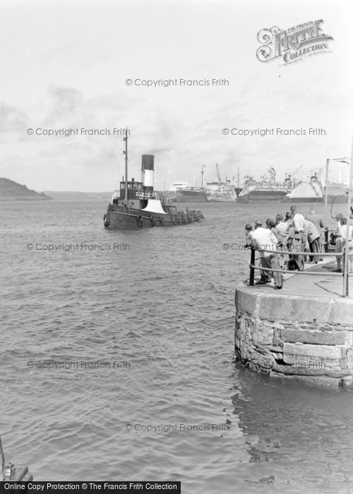 Photo of Falmouth, The Harbour 1954