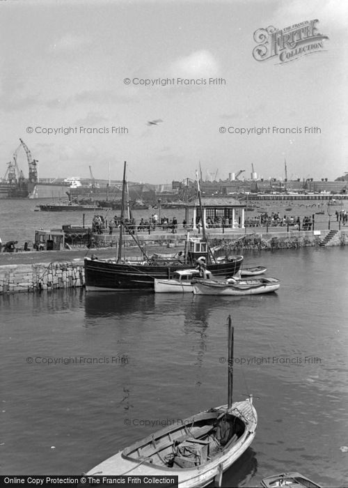 Photo of Falmouth, The Harbour 1954