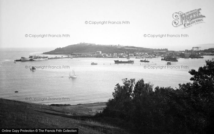 Photo of Falmouth, The Harbour And Pendennis Castle 1918