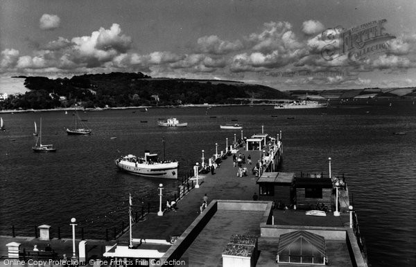 Photo of Falmouth, The Harbour And The Prince Of Wales Pier c.1960