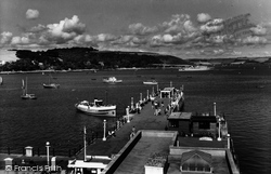 The Harbour And The Prince Of Wales Pier c.1960, Falmouth