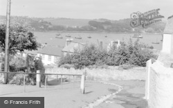 The Harbour From Bowling Green Post Office 1957, Falmouth