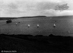 The Harbour From Trefusis Point 1927, Falmouth