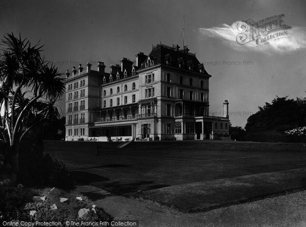 Photo of Falmouth, The Hotel c.1950
