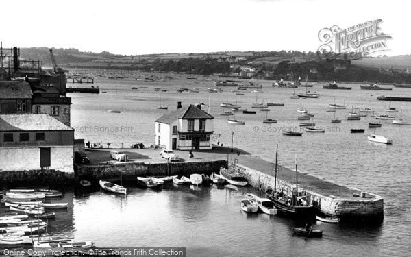 Photo of Falmouth, The Inner Harbour c.1955