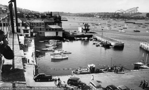 Photo of Falmouth, The Inner Harbour c.1955