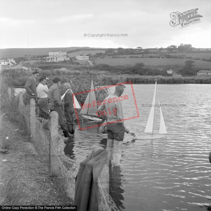 Photo of Falmouth, The Lake, Swanpool 1955