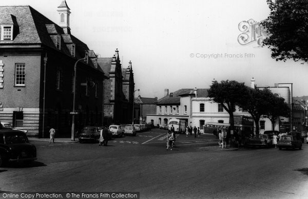 Photo of Falmouth, The Moor c.1960