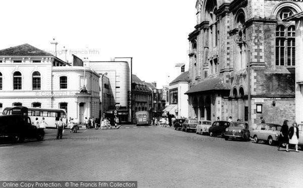 Photo of Falmouth, The Moor c.1960