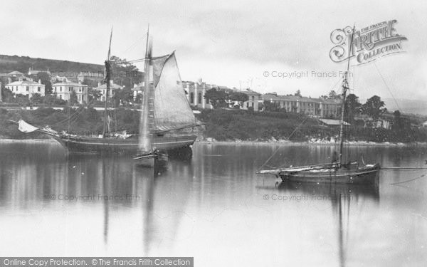 Photo of Falmouth, The Penryn River c.1876