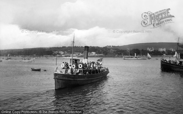 Photo of Falmouth, The Prince Of Wales Pier And Harbour 1918