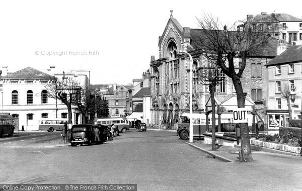 Photo of Falmouth, Town Centre c.1950
