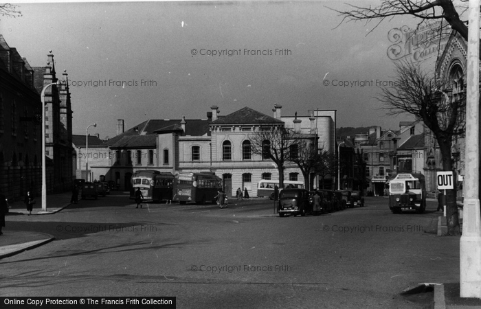 Photo of Falmouth, Town Centre c.1950