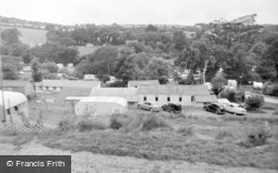 View From Maen Valley Caravan Park 1960, Falmouth
