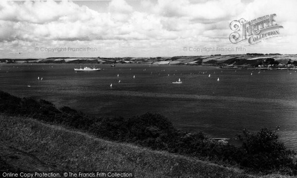 Photo of Falmouth, View From The Castle c.1960