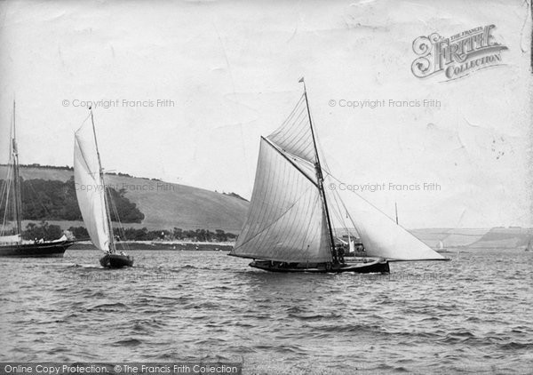 Photo of Falmouth, Yachts 1895