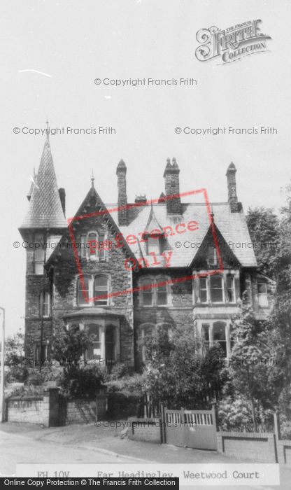 Photo of Far Headingley, Weetwood Court c.1965