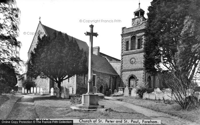 Photo of Fareham, Church Of St Peter And St Paul c.1950