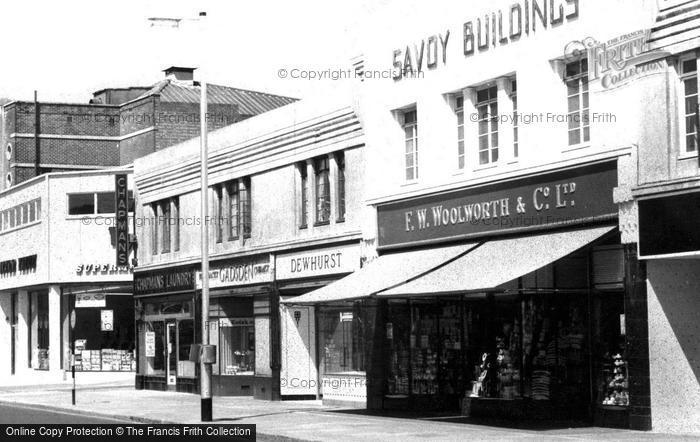 Photo of Fareham, Savoy Buildings, West Street c.1965