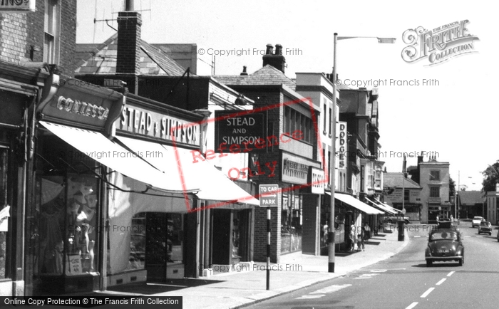 Photo of Fareham, Shops c.1965