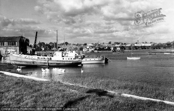 Photo of Fareham, The River c.1960