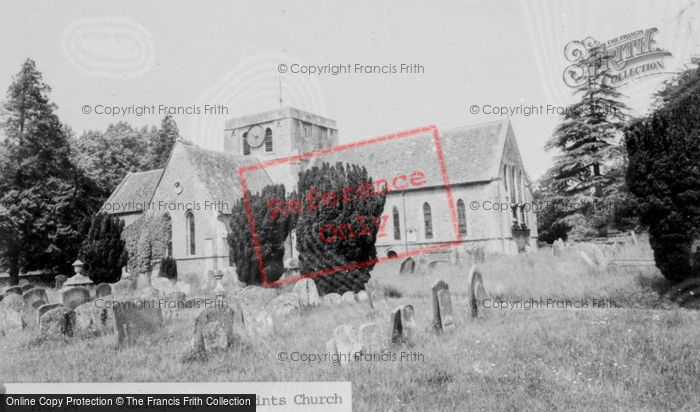 Photo of Faringdon, All Saints Church c.1955