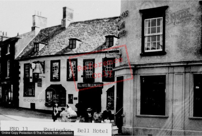 Photo of Faringdon, Bell Hotel c.1950