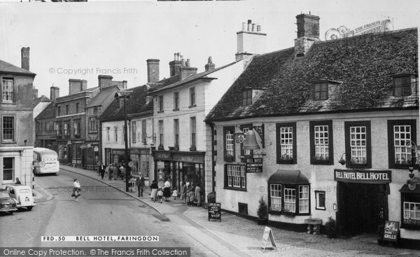 Photo of Faringdon, Bell Hotel c.1960