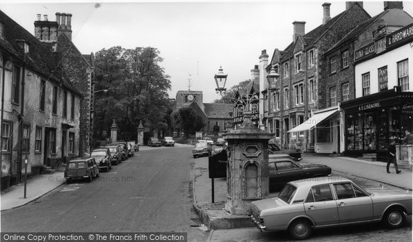 Photo of Faringdon, Market Place And Church c.1965