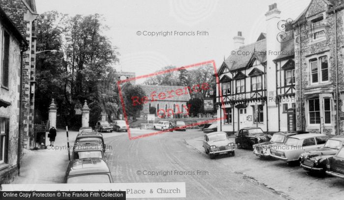 Photo of Faringdon, Market Place And Church c.1965