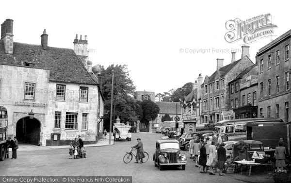 Photo of Faringdon, Market Place c.1950