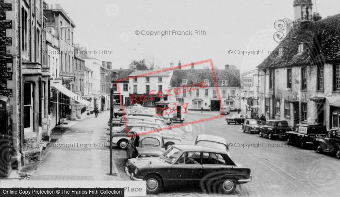 Photo of Faringdon, Market Place c.1965