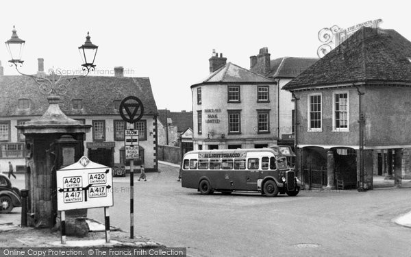 Photo of Faringdon, The Square c.1955