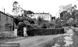 Castle And Castle House c.1955, Farleigh Hungerford