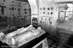 Castle Chapel, Tomb Of Sir Edward Hungerford c.1955, Farleigh Hungerford