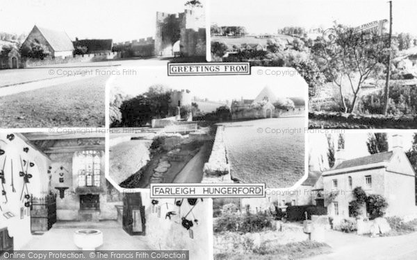 Photo of Farleigh Hungerford, Composite c.1960