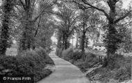 Farley Common Lane 1927, Farley Green
