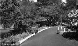 The Entrance, Tree Tops Holiday Camp c.1955, Farley Green