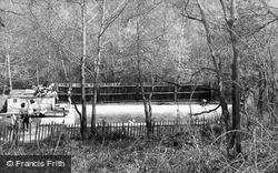 The Swimming Pool, Tree Tops Holiday Camp c.1955, Farley Green