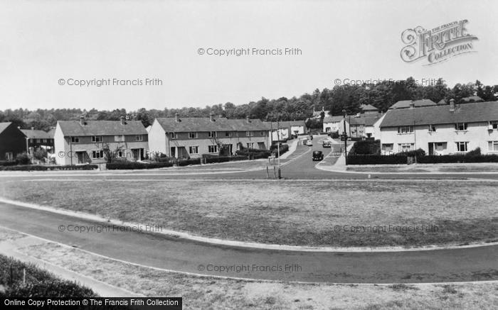 Photo of Farnborough, All Saints Crescent c.1960