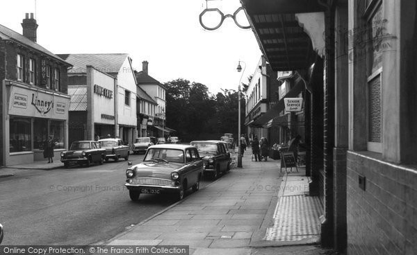 Photo of Farnborough, Camp Road c.1965
