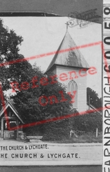 Church And Lychgate 1908, Farnborough