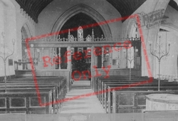 Church Interior 1908, Farnborough