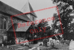 Church, Old Porch 1908, Farnborough