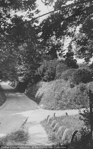 Photo of Farnborough, Church Road c.1950
