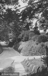 Church Road c.1950, Farnborough