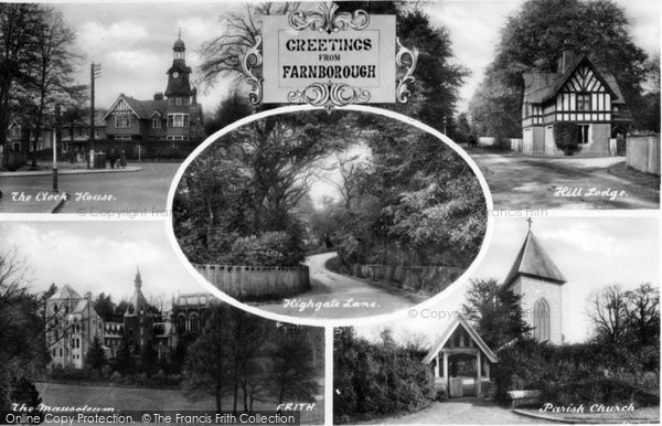 Photo of Farnborough, Composite c.1927